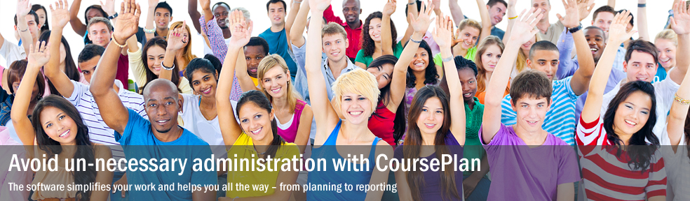 Avoid un-necessary administration with CoursePlan
